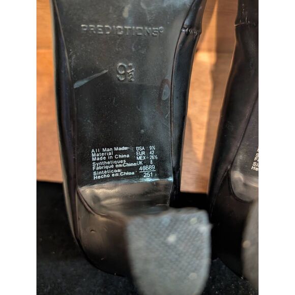 Predictions black dress shoes size 9.5 - Picture 4 of 5